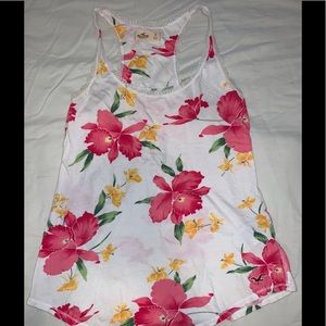Hollister floral tank
